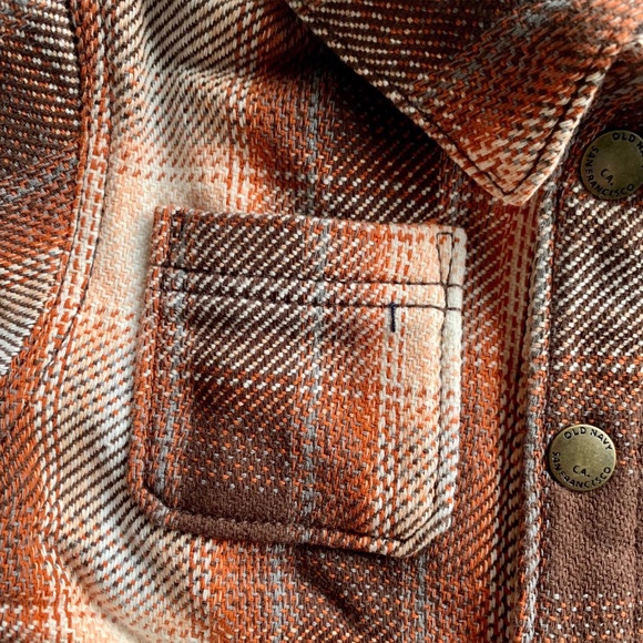 3/$45 ⭐️ OLD NAVY Plaid Baby Shacket SIZE 12-18M NWT - Picture 3 of 5